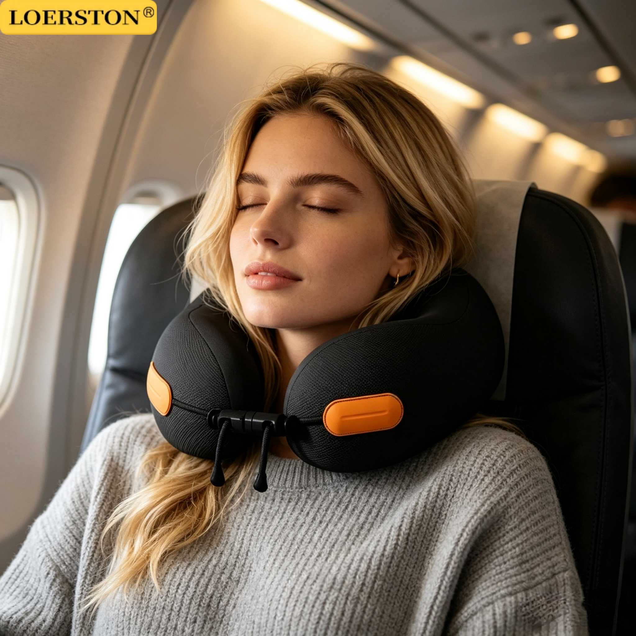 Neck Pillow Memory Foam - وسادة على شكل حرف U من