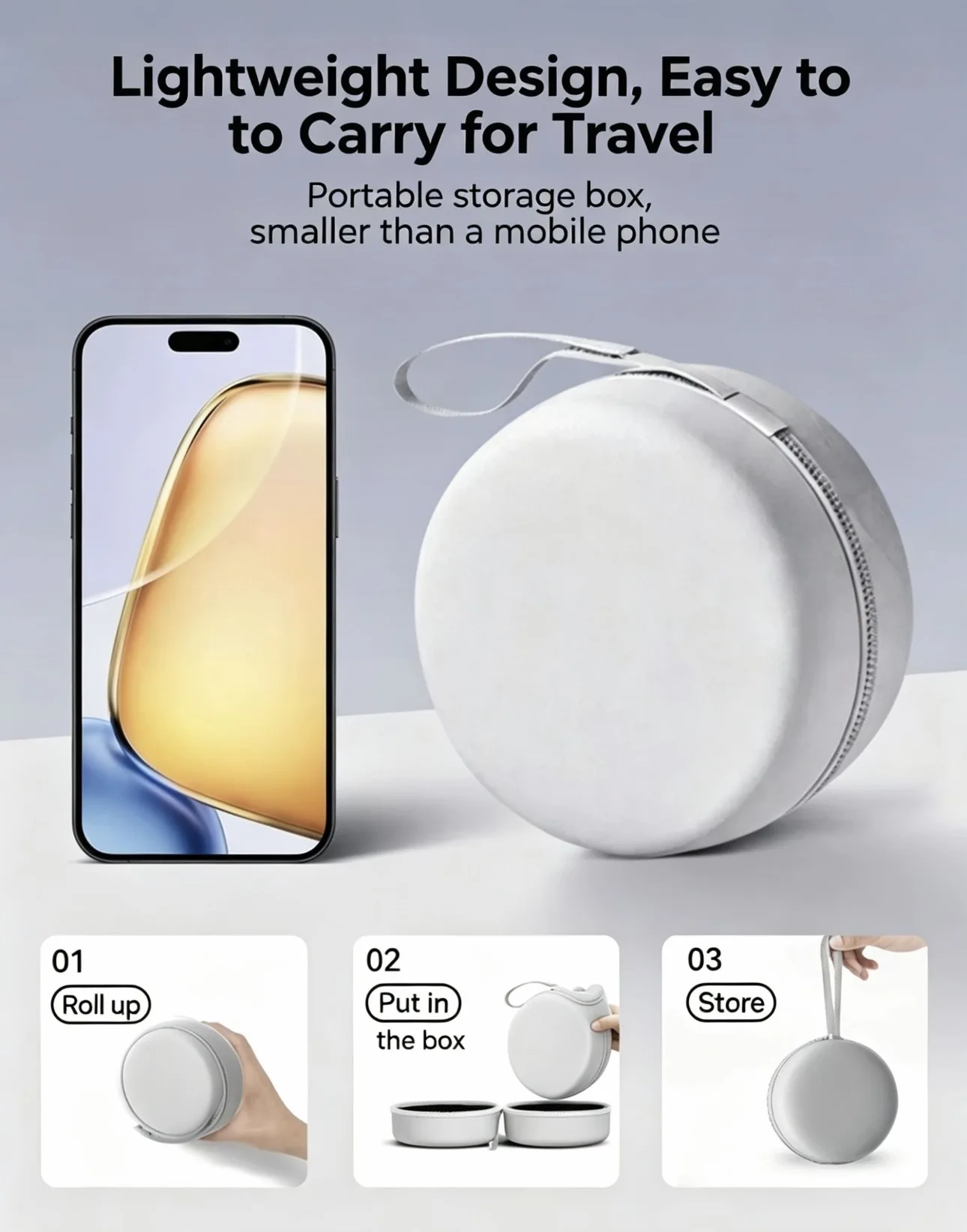 Neck Pillow Memory Foam - وسادة سفر على شكل حرف U