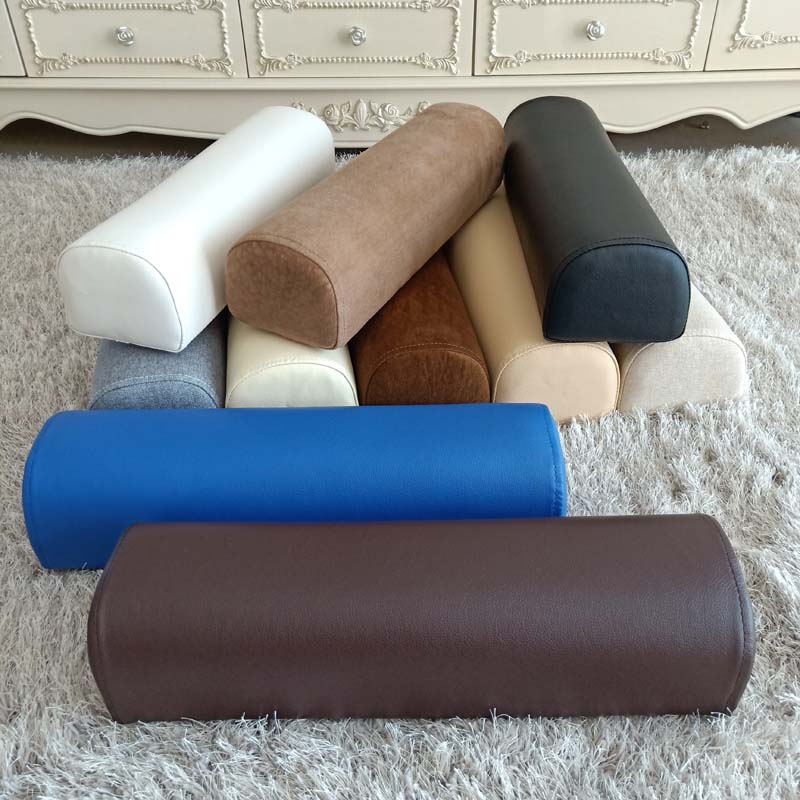 Neck Pillow Memory Foam - الجلود تعزيز شبه لفة وسادة الكاحل