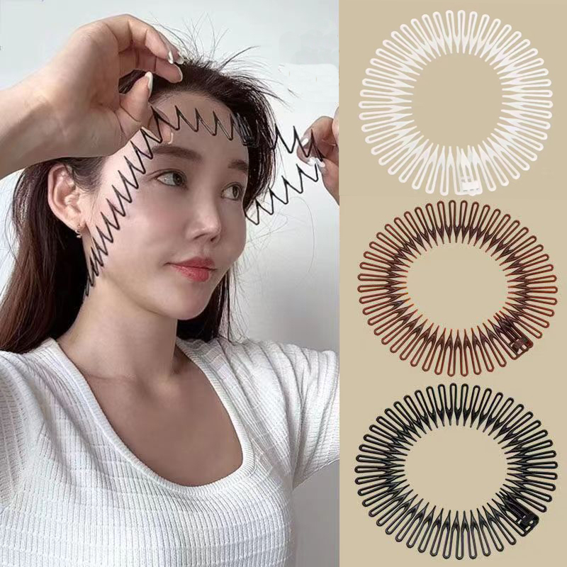 Travel Accessories Wholesale - مشط مرن مطاطي بلاستيكي دائري بالكامل