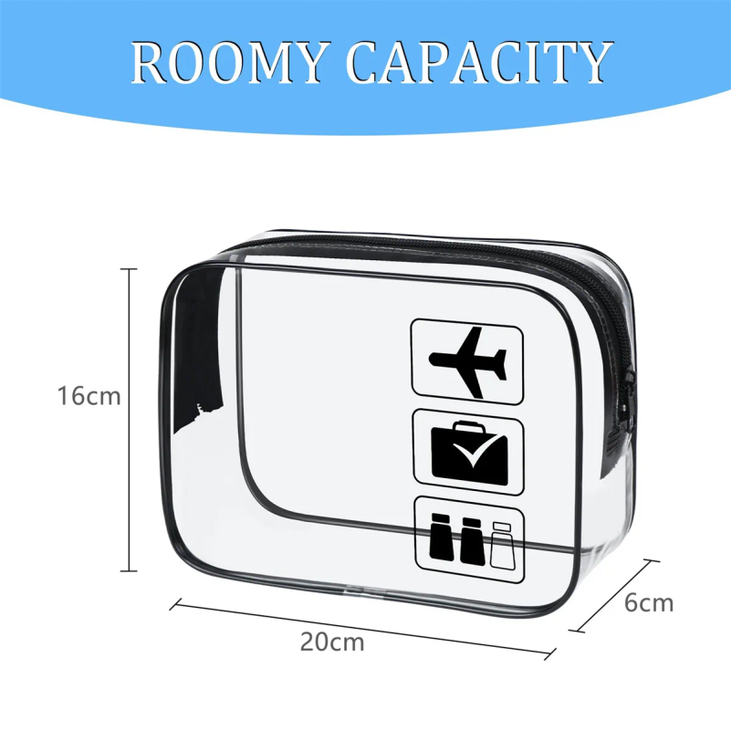 حقيبة سفر شفافة معتمدة من TSA، - مراجعة Toiletry Bag Tsa وسعره