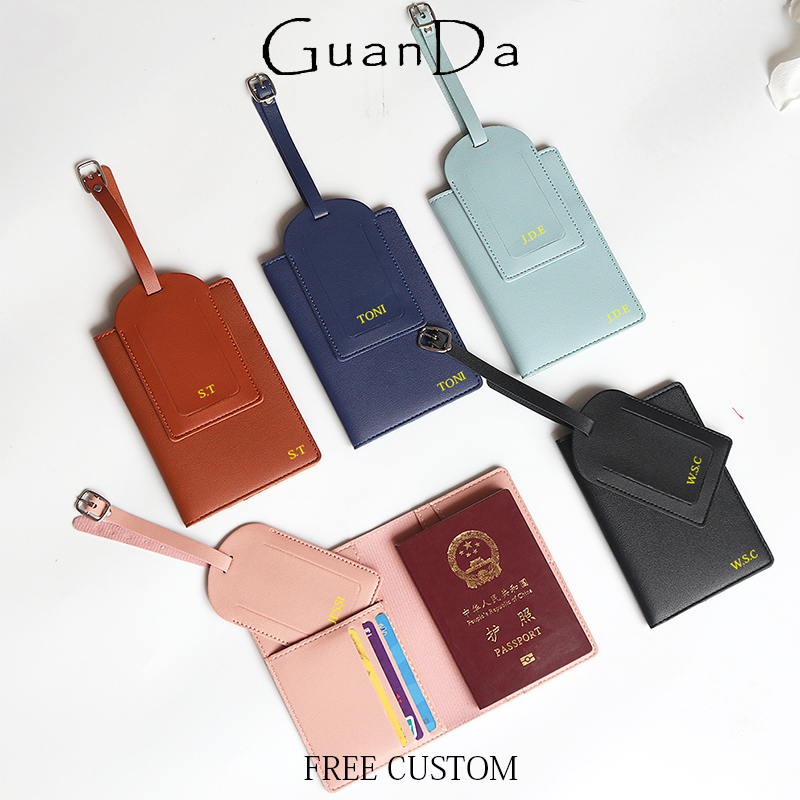 مجموعة حافظة جواز سفر جلدية مخ - مراجعة Travel Accessories Gift Set وسعره