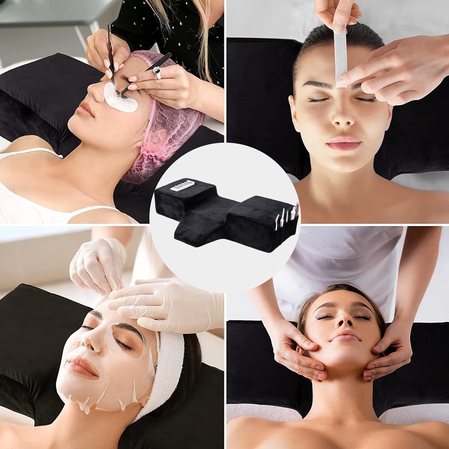 وسادة رموش ناعمة لدعم الرقبة م - مراجعة Neck Pillow Memory Foam وسعره