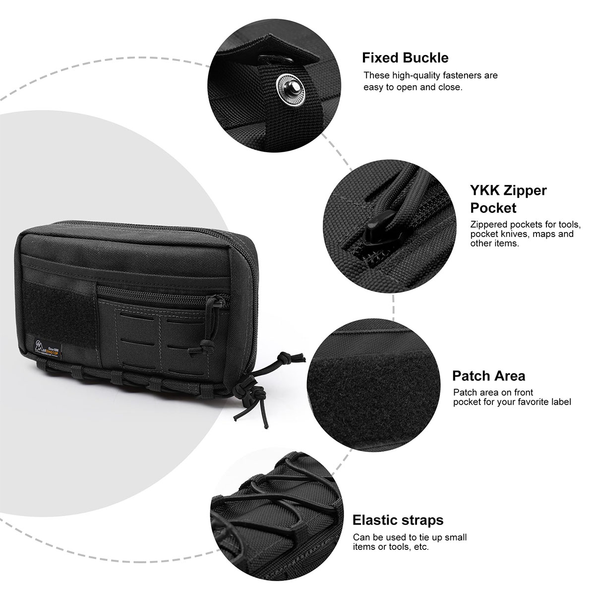 حقيبة التخزين التكتيكية وحدات  - مراجعة Travel Accessories Kit For Men وسعره
