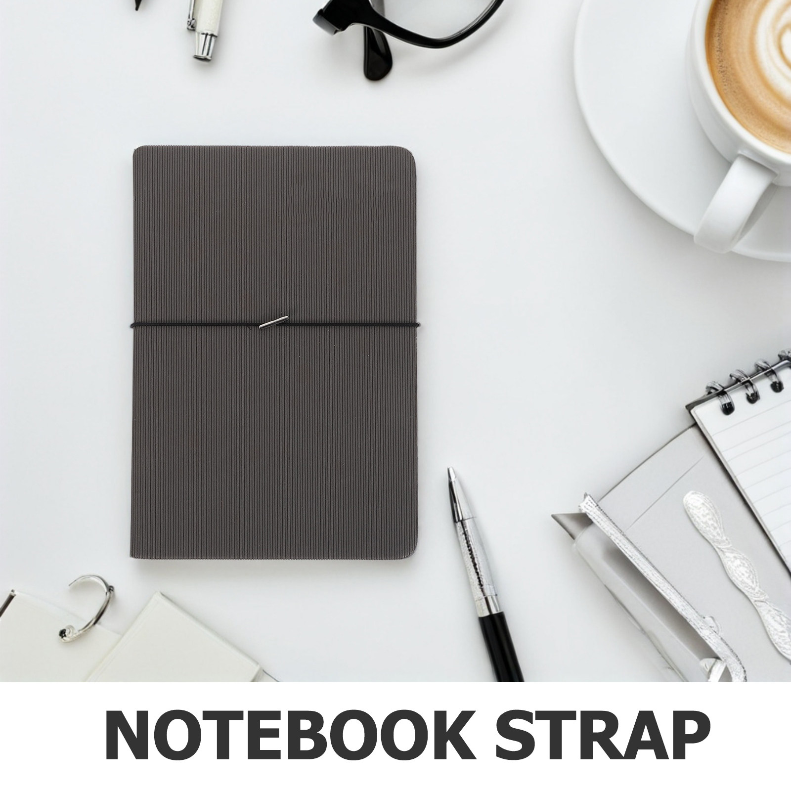 مجموعة من 7 قطع من الأربطة الم - مراجعة Travel Notebook Journal وسعره