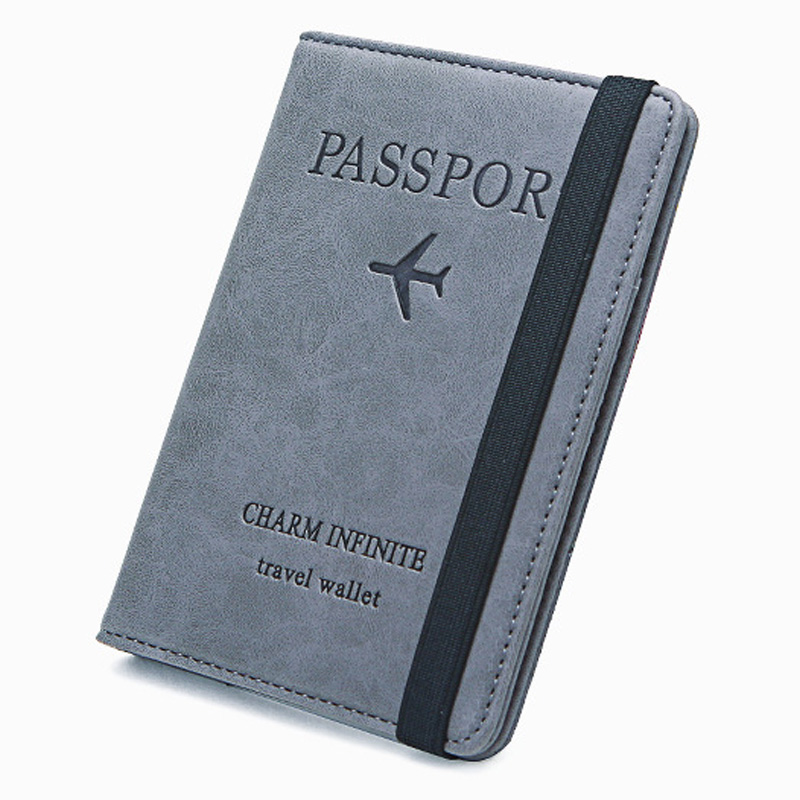 حامل جواز سفر من جلد البولي يو - مراجعة Travel Accessories Rfid وسعره