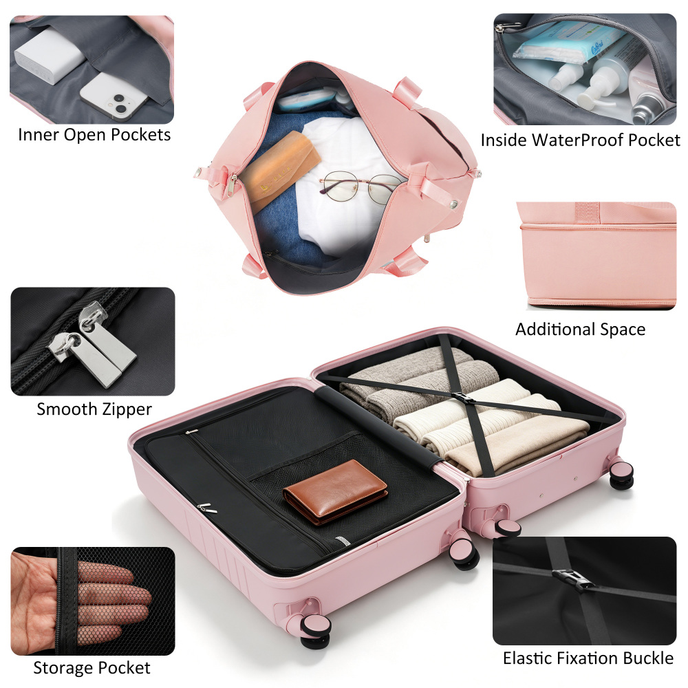 مجموعة حقائب سفر مكونة من 4 قط - مراجعة Toiletry Bag Tsa وسعره