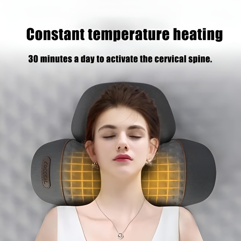 وسادة كاليكسيثيرا لتدليك الرقب - مراجعة Neck Pillow Memory Foam وسعره