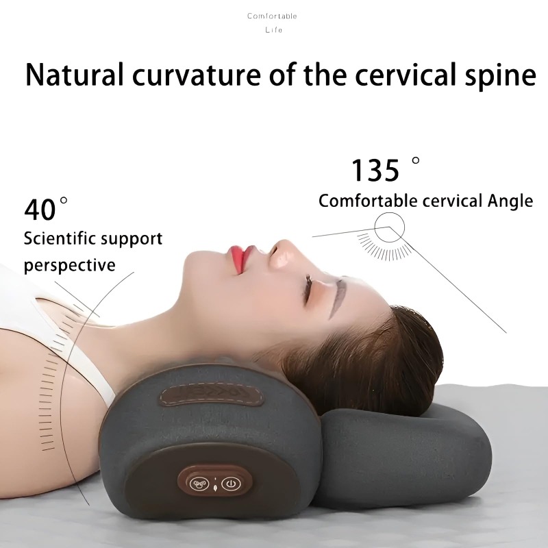وسادة كاليكسيثيرا لتدليك الرقب - مراجعة Neck Pillow Memory Foam وسعره