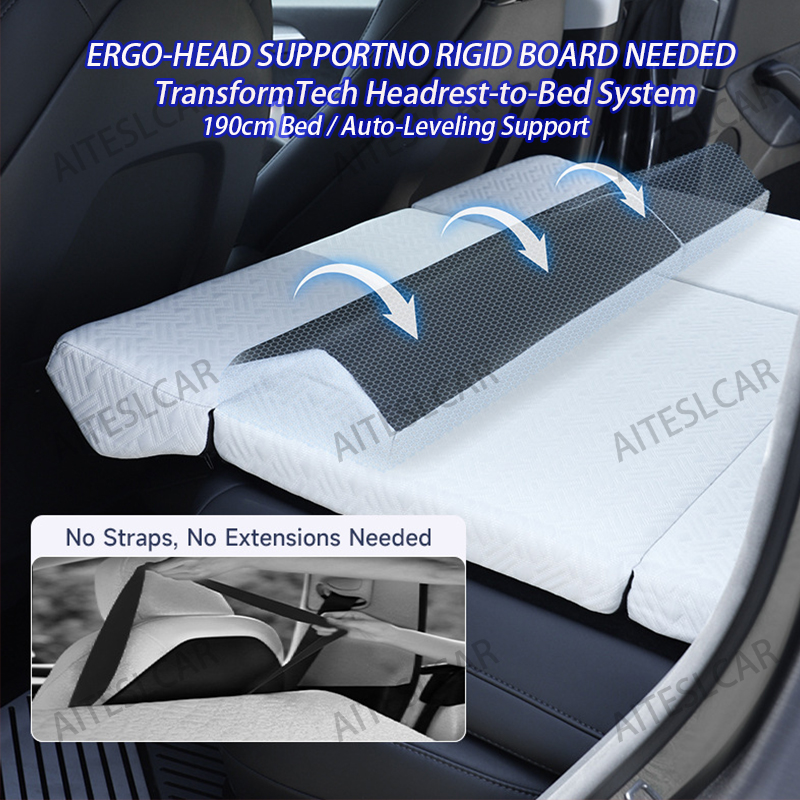 مرتبة التخييم لسيارة تسلا مودي - مراجعة Travel Accessories Comfort وسعره