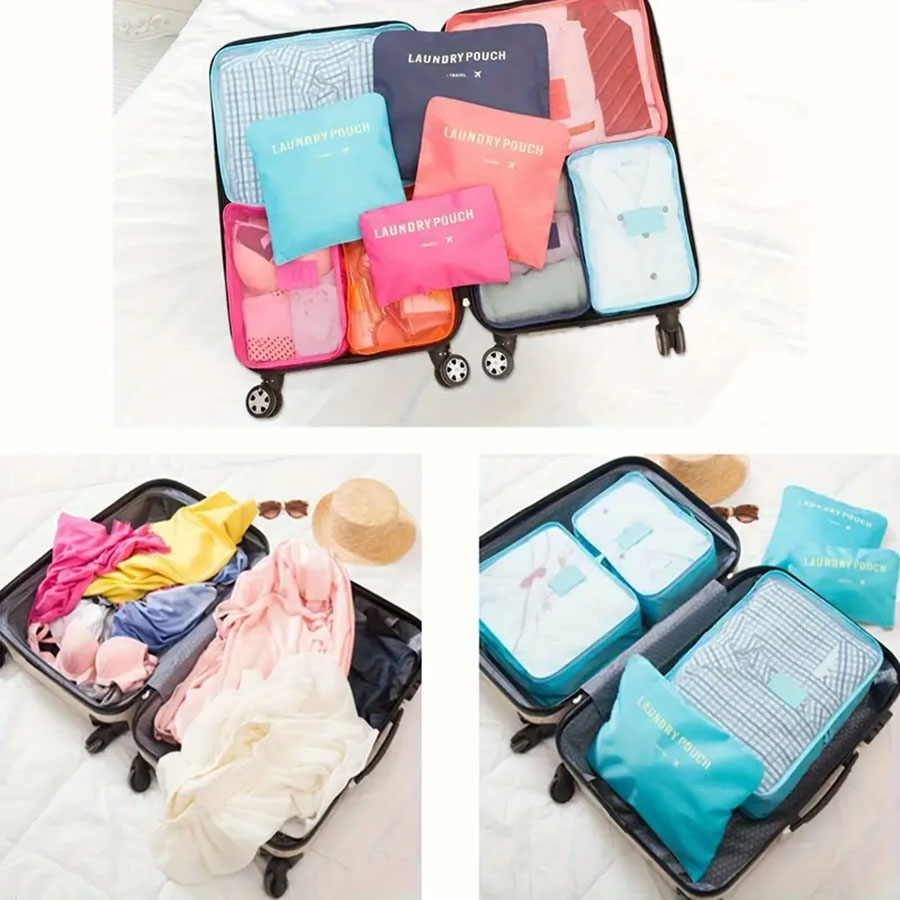 6 قطعة أكياس تخزين منظم السفر  - مراجعة Travel Accessories Comfort وسعره