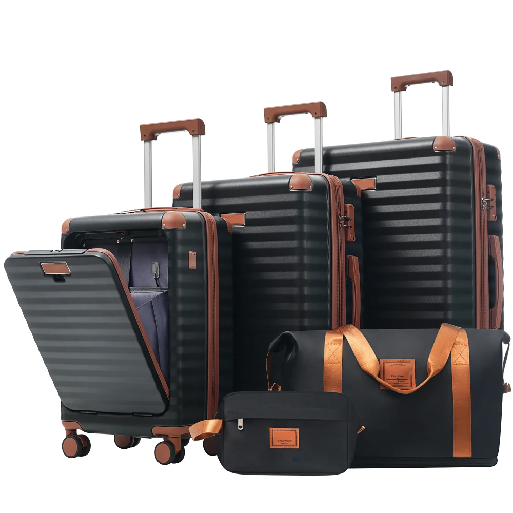 مجموعة حقائب سفر من 5 قطع مع ف - مراجعة Toiletry Bag Tsa وسعره