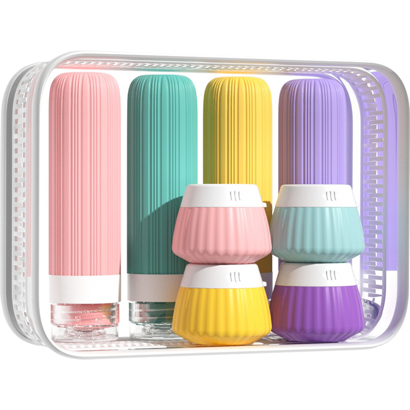 زجاجات السفر لمستلزمات التجميل - مراجعة Toiletry Bag Tsa وسعره