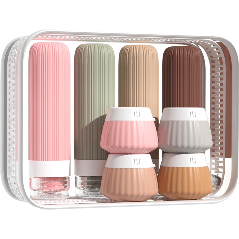 زجاجات السفر لمستلزمات التجميل - مراجعة Toiletry Bag Tsa وسعره