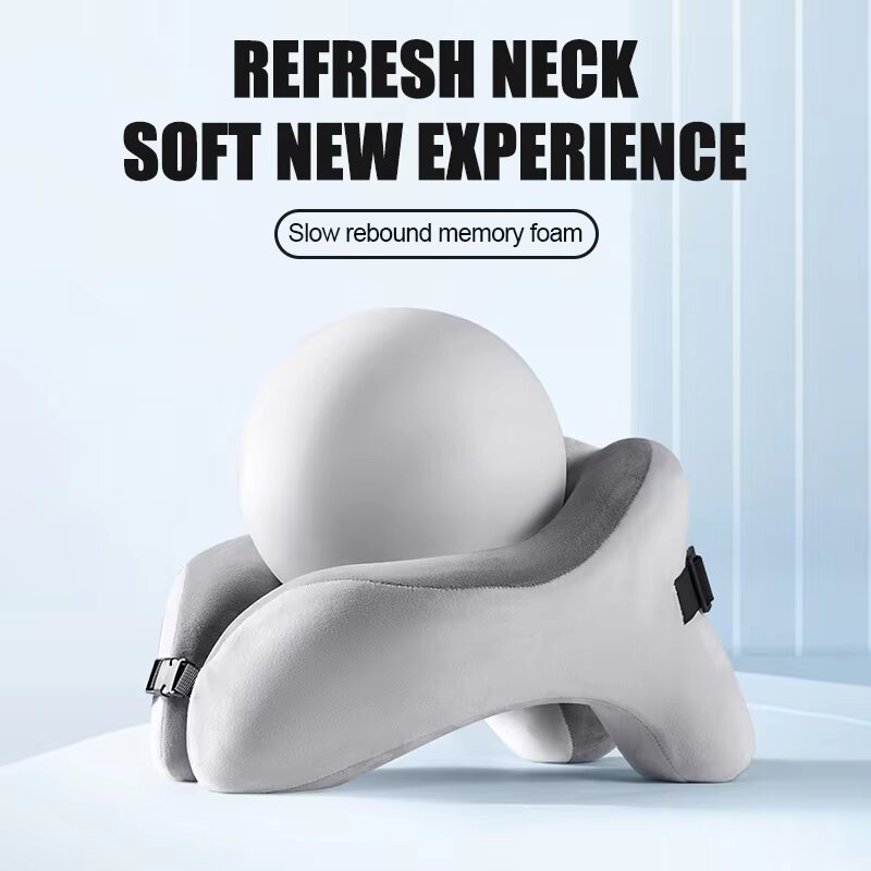 وسادة رقبة على شكل حرف U من ال - مراجعة Neck Pillow Memory Foam وسعره