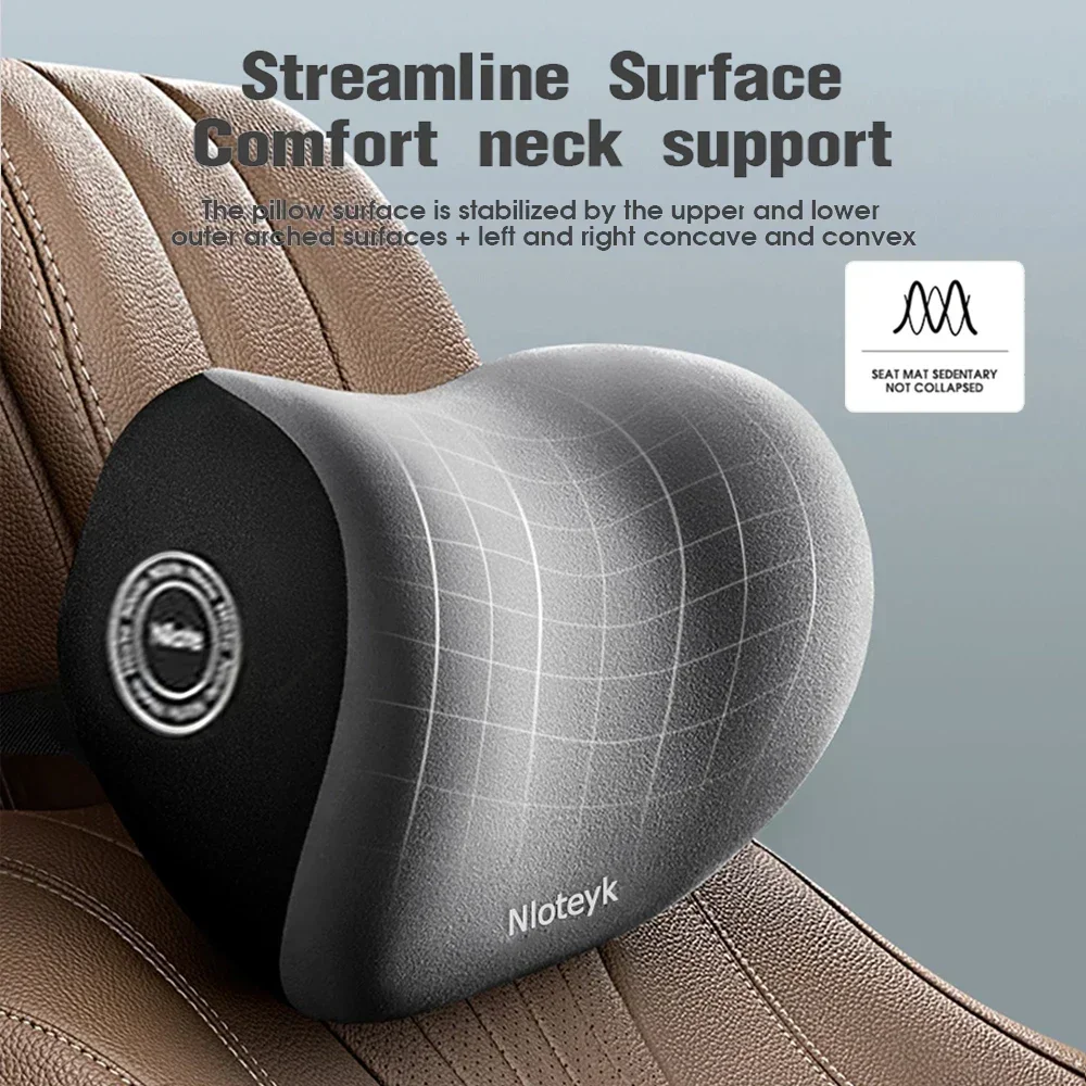 مجموعة وسادة رقبة ودعامة ظهر ل - مراجعة Neck Pillow Memory Foam وسعره