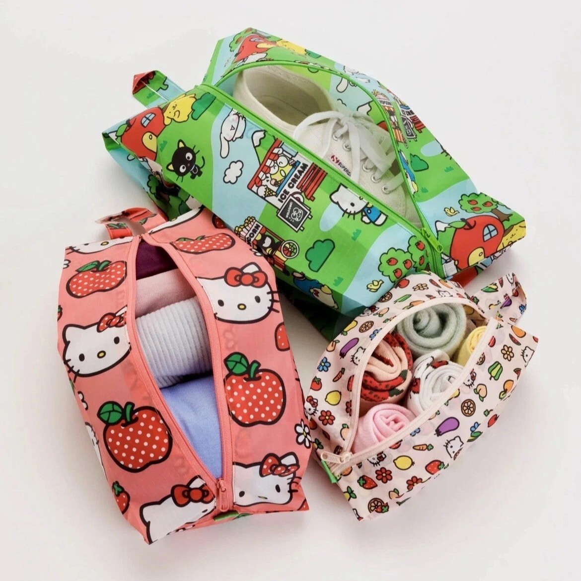 مجموعة من 3 حقائب تخزين كاواي  - مراجعة Travel Accessories Wholesale وسعره