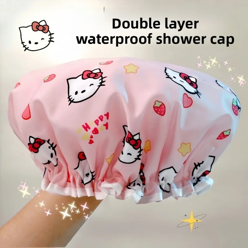 قبعة استحمام مطبوعة بتصميم هال - مراجعة Travel Accessories Gift Set وسعره