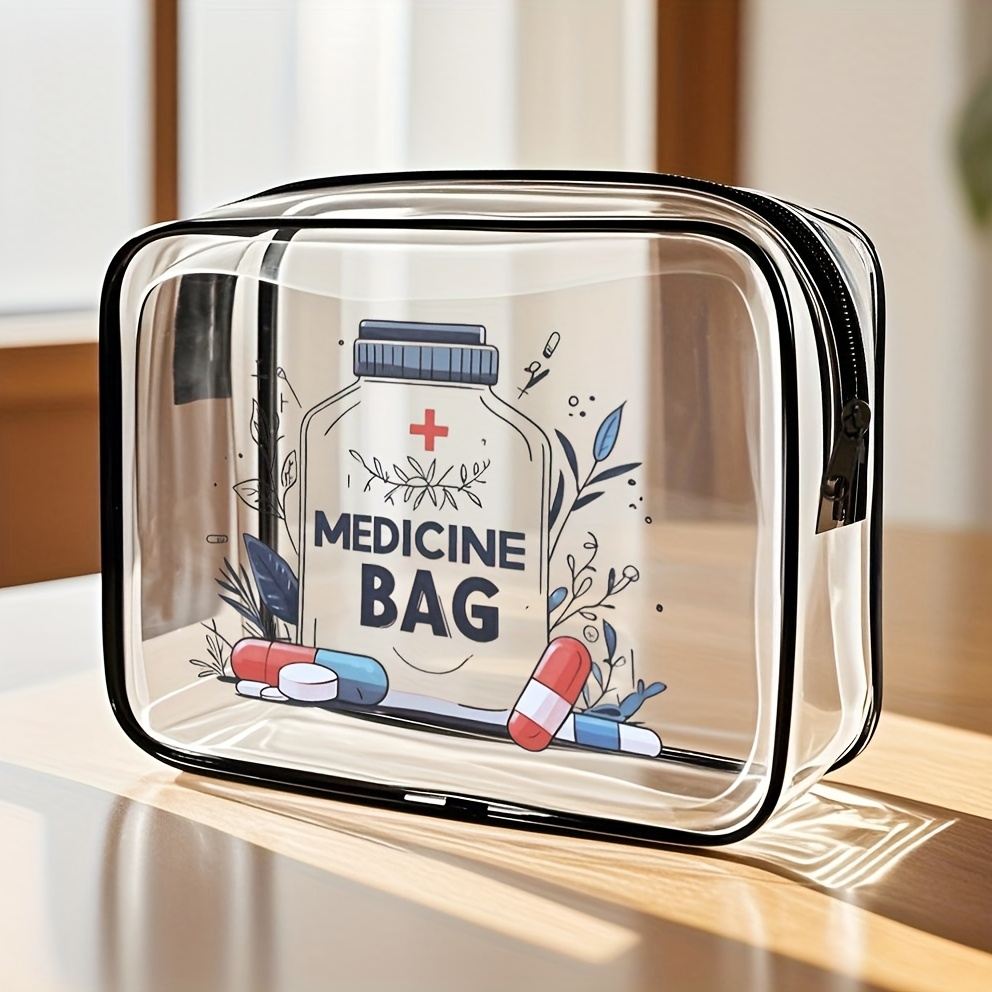 حقيبة مكياج شفافة قطعة واحدة،  - مراجعة Toiletry Bag Tsa وسعره
