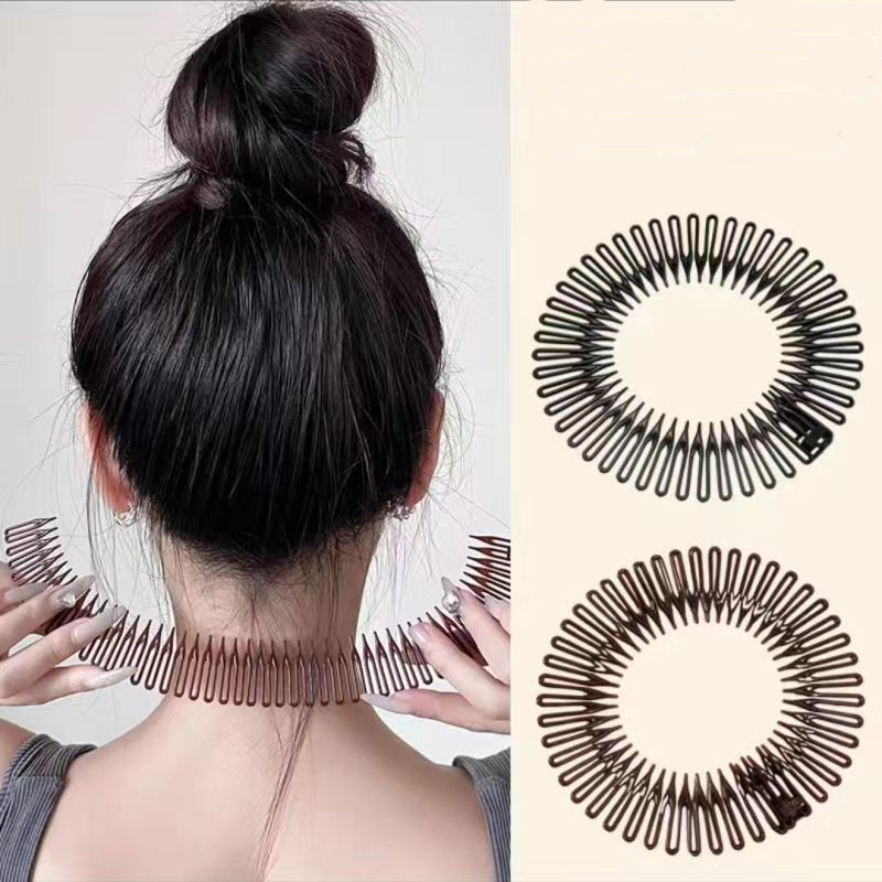 مشط مرن مطاطي بلاستيكي دائري ب - مراجعة Travel Accessories Wholesale وسعره