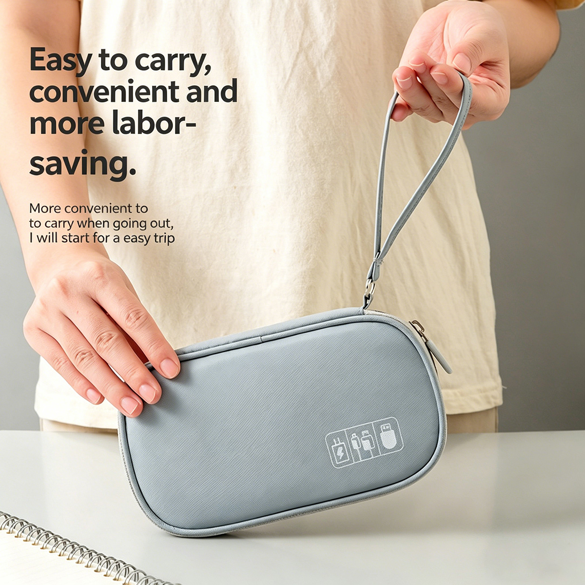 حقيبة محمولة لتنظيم الكابلات ل - مراجعة Travel Accessories Wholesale وسعره