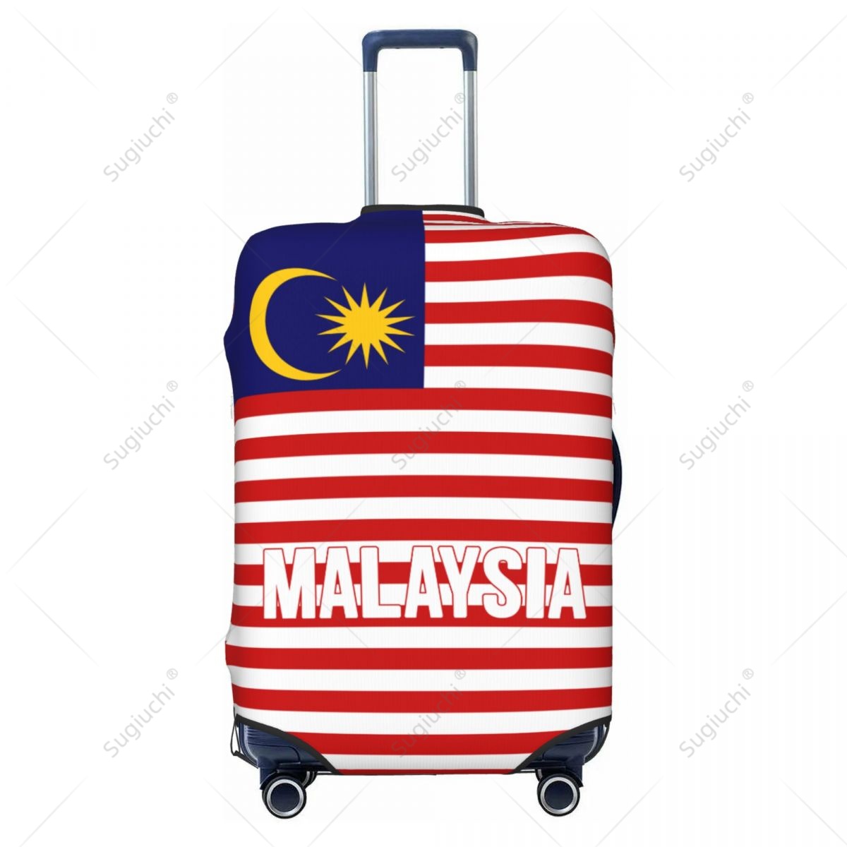ماليزيا العلم غطاء الأمتعة حقي - مراجعة Travel Accessories Malaysia وسعره