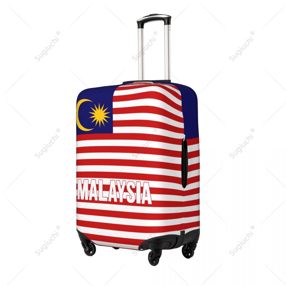 ماليزيا العلم غطاء الأمتعة حقي - مراجعة Travel Accessories Malaysia وسعره