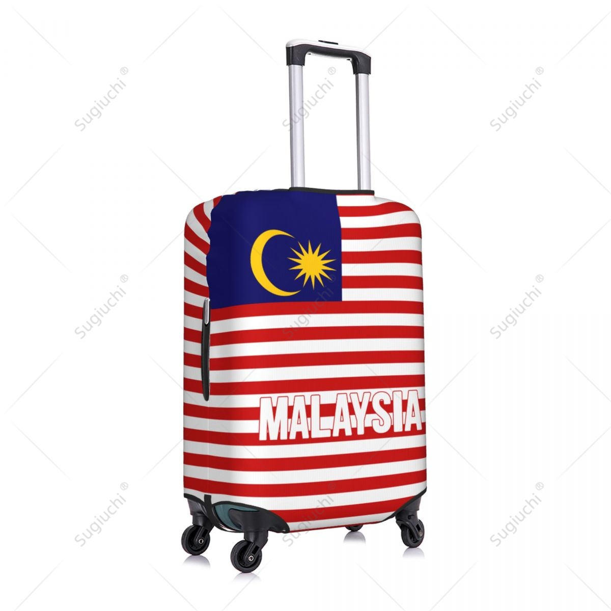 ماليزيا العلم غطاء الأمتعة حقي - مراجعة Travel Accessories Malaysia وسعره